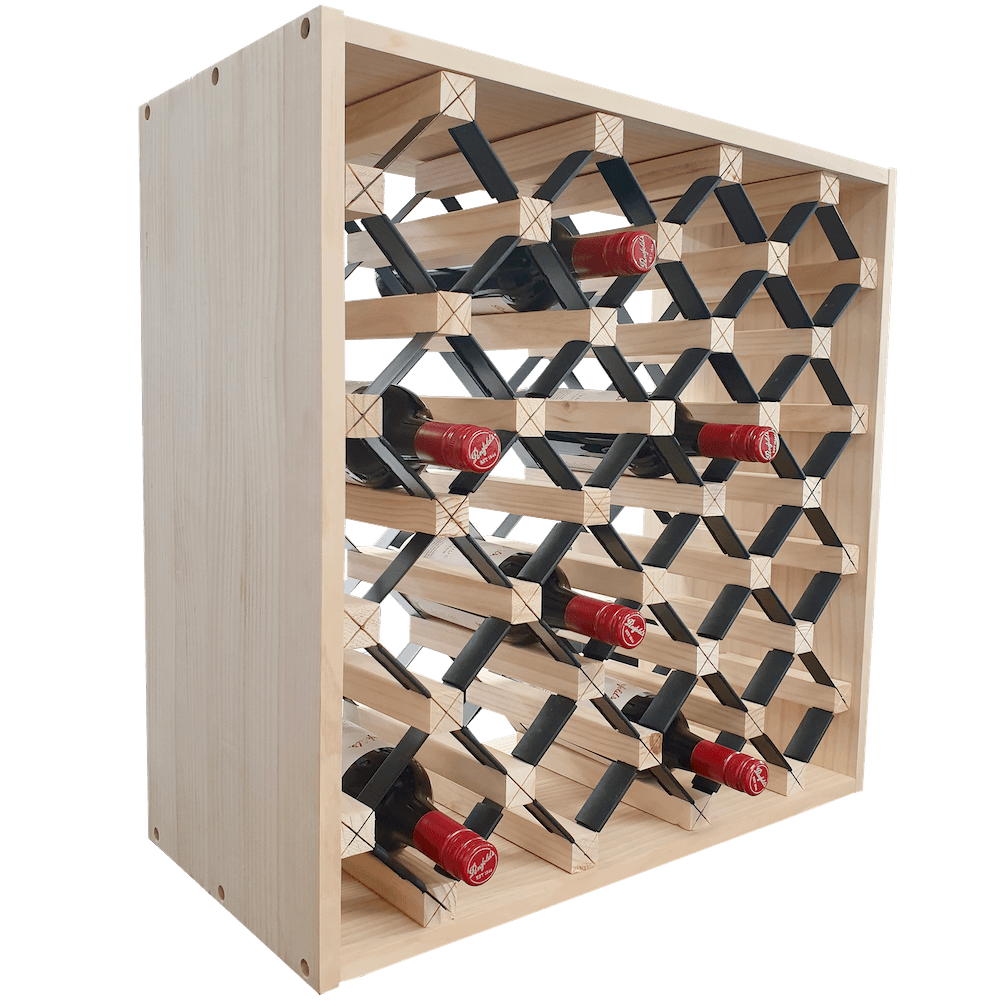 25 Bottle Wine Storage Cube